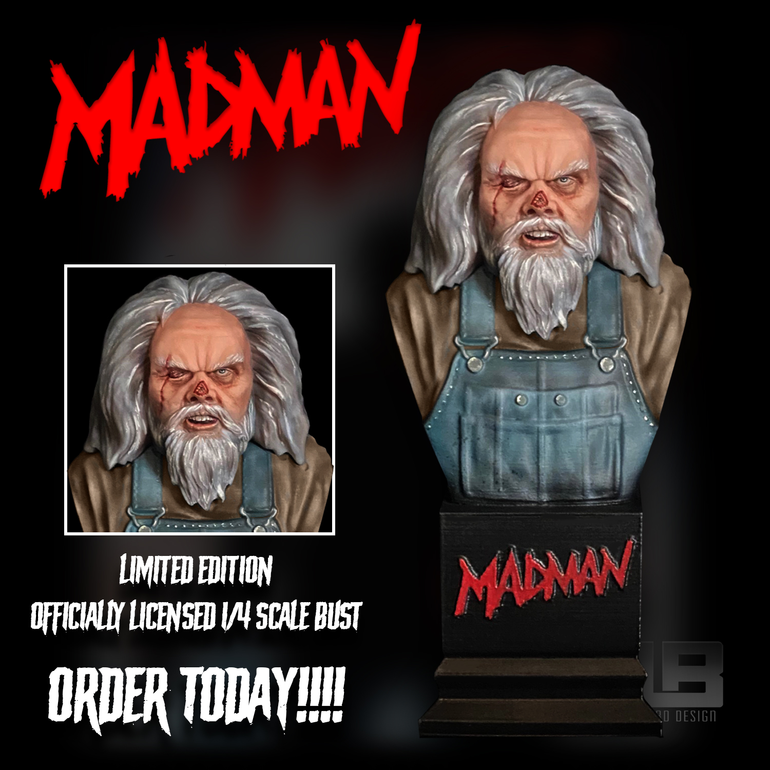 Madman “Madman Marz Officially Licensed Bust” – LB 3D Design